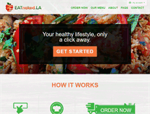 Tablet Screenshot of eatnakedla.com